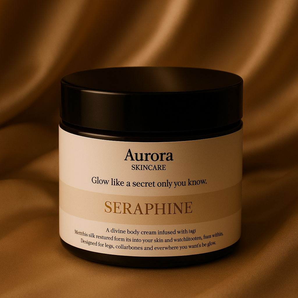 Seraphine - Златен крем за тело – чиста заводливост, чист сјај