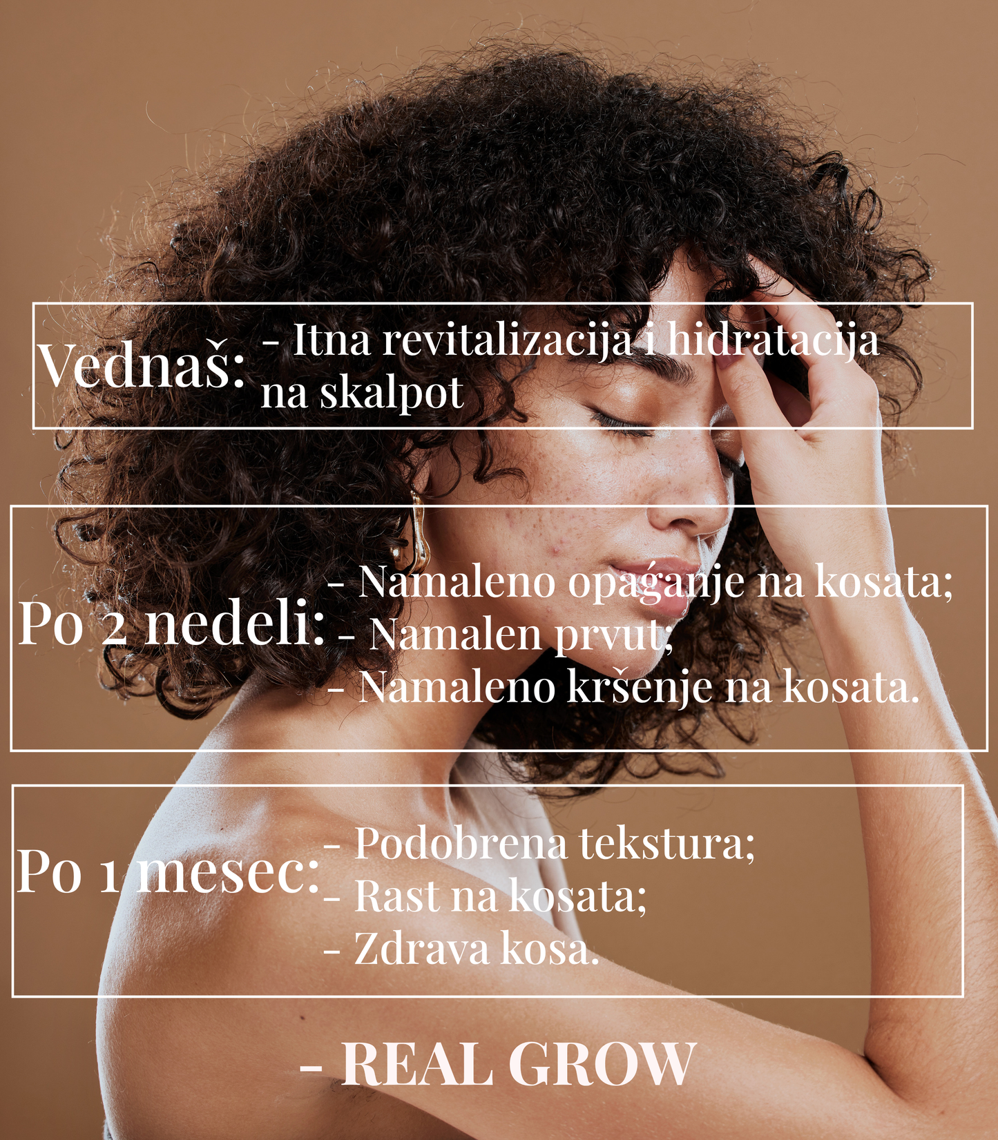 Real Grow Tonic - Promovira pobrz rast na kosata